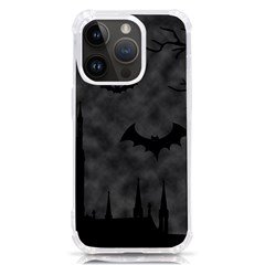 Halloween Background Halloween Scene Iphone 14 Pro Tpu Uv Print Case by Ket1n9