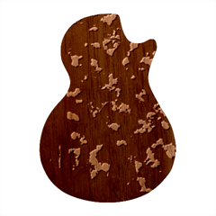 Halloween Background Halloween Scene Guitar Shape Wood Guitar Pick Holder Case And Picks Set by Ket1n9