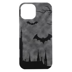 Halloween Background Halloween Scene Iphone 15 Plus Black Uv Print Pc Hardshell Case by Ket1n9