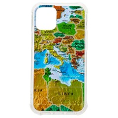 World Map Iphone 12 Mini Tpu Uv Print Case	 by Ket1n9