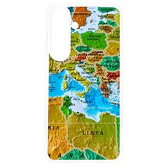 World Map Samsung Galaxy S24 6 2 Inch Tpu Uv Case by Ket1n9