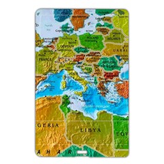 World Map Name Card Style Usb Flash Drive by Ket1n9