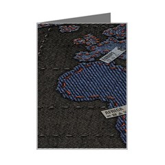 World Map Mini Greeting Card