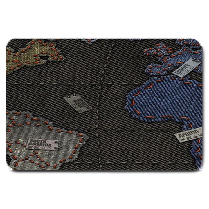 World Map Large Doormat