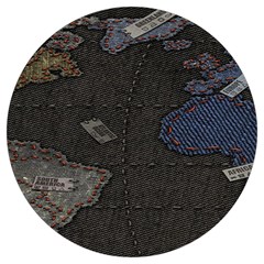 World Map Round Trivet by Ket1n9