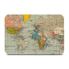 Vintage World Map Plate Mats by Ket1n9