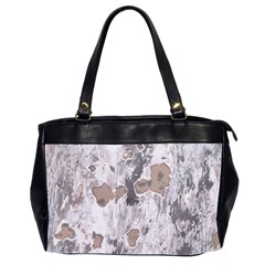 Cracked Marble Symphony Pattern Design Oversize Office Handbag (2 Sides) by dflcprintsclothing