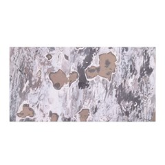 Cracked Marble Symphony Pattern Design Satin Wrap 35  x 70 