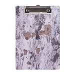 Cracked Marble Symphony Pattern Design A5 Acrylic Clipboard Front