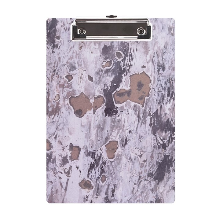 Cracked Marble Symphony Pattern Design A5 Acrylic Clipboard