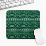 Christmas Knit Digital Large Mousepad Front