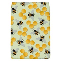 Bees Pattern Honey Bee Bug Honeycomb Honey Beehive Removable Flap Cover (l) by Bedest