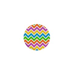 Chevron Pattern Design Texture 1  Mini Buttons by Apen