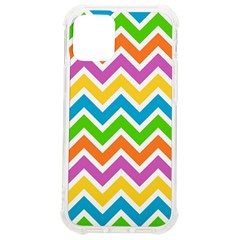 Chevron Pattern Design Texture Iphone 12 Mini Tpu Uv Print Case	 by Apen