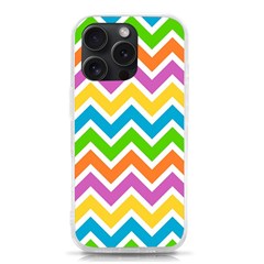 Chevron Pattern Design Texture Iphone 15 Pro Tpu Uv Print Case by Apen