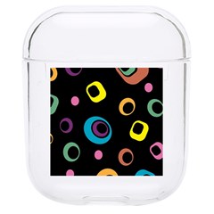 Abstract Background Retro 60s 70s Hard Pc Airpods 1/2 Case