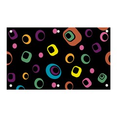 Abstract Background Retro 60s 70s Banner And Sign 5  X 3  by Apen