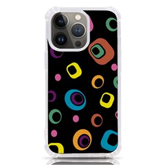 Abstract Background Retro 60s 70s Iphone 13 Pro Tpu Uv Print Case by Apen