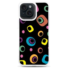 Abstract Background Retro 60s 70s Iphone 15 Plus Tpu Uv Print Case by Apen