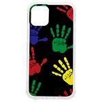 Handprints Hand Print Colourful iPhone 12 mini TPU UV Print Case	 Front