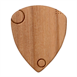 Colorful Labstract Wallpaper Theme Wood Guitar Pick (Set of 10) Front