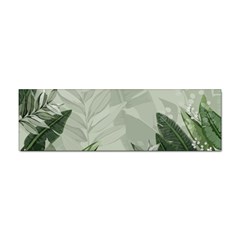 Banana Leaf Plant Pattern Sticker Bumper (100 Pack) by anzea