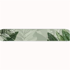 Banana Leaf Plant Pattern Small Bar Mat