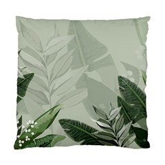 Banana Leaf Plant Pattern Standard Cushion Case (one Side) by anzea