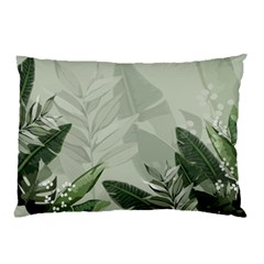 Banana Leaf Plant Pattern Pillow Case (two Sides)