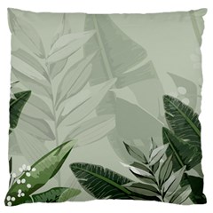 Banana Leaf Plant Pattern Large Cushion Case (one Side)