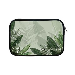 Banana Leaf Plant Pattern Apple Ipad Mini Zipper Cases by anzea