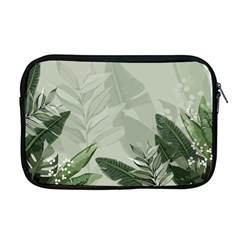 Banana Leaf Plant Pattern Apple Macbook Pro 17  Zipper Case