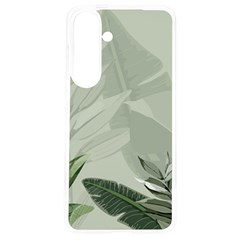 Banana Leaf Plant Pattern Samsung Galaxy S24 6 2 Inch Tpu Uv Case