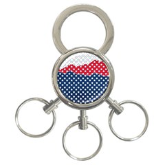 Illustrations Stars 3-ring Key Chain by anzea