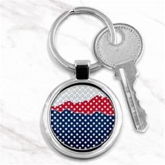 Illustrations Stars Key Chain (round) by anzea