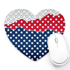 Illustrations Stars Heart Mousepad