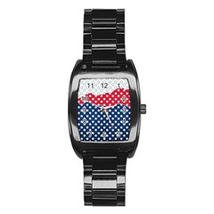 Illustrations Stars Stainless Steel Barrel Watch