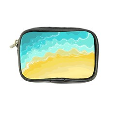 Abstract Background Beach Coast Coin Purse