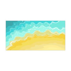 Abstract Background Beach Coast Yoga Headband