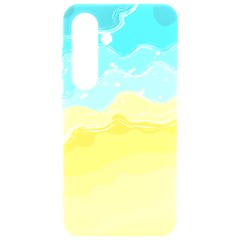 Abstract Background Beach Coast Samsung Galaxy S24 6 2 Inch Black Tpu Uv Case by anzea