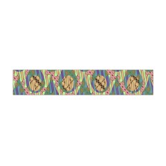 Tribal Background Boho Batik Premium Plush Fleece Scarf (mini) by anzea