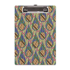 Tribal Background Boho Batik A5 Acrylic Clipboard