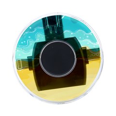 Abstract Background Beach Coast On-the-go Memory Card Reader