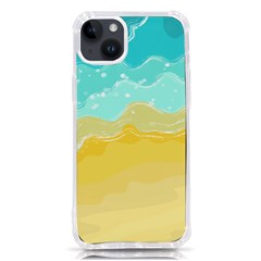 Abstract Background Beach Coast Iphone 14 Plus Tpu Uv Print Case