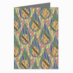 Tribal Background Boho Batik Greeting Cards (pkg Of 8)