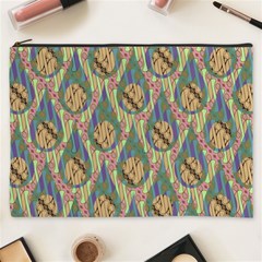 Tribal Background Boho Batik Cosmetic Bag (xxxl) by anzea