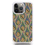 Tribal Background Boho Batik iPhone 13 Pro TPU UV Print Case Front