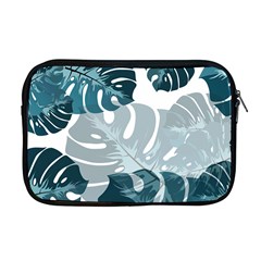 Monstera Leaves Background Apple Macbook Pro 17  Zipper Case