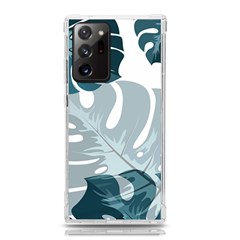 Monstera Leaves Background Samsung Galaxy Note 20 Ultra TPU UV Case