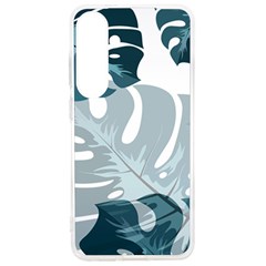 Monstera Leaves Background Samsung Galaxy S24 Ultra 6 9 Inch Tpu Uv Case